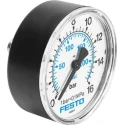 Festo 50 mm G 1/4 Threaded Pressure Gauge 16 bar MA-50-16-1/4-EN