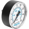 Festo 50 mm G 1/4 Threaded Pressure Gauge 16 bar MA-50-16-1/4-EN