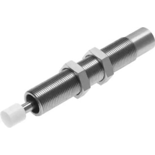 Festo Shock Absorber, 8 mm Thread Size, 14 mm Stroke Length, 66.05 mm Body Length, 80.05 mm Overall Length DYSW-8-14-Y1F