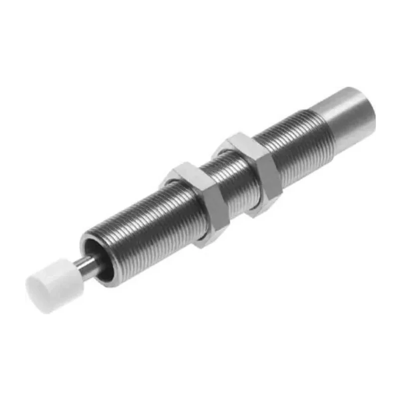 Festo Shock Absorber, 8 mm Thread Size, 14 mm Stroke Length, 66.05 mm Body Length, 80.05 mm Overall Length DYSW-8-14-Y1F
