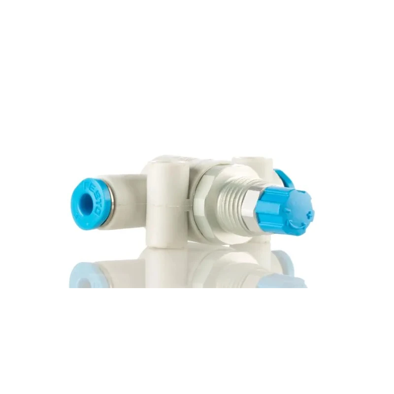 Festo Pressure Relief Valve Stainless Steel Body Nitrile Rubber Seal QS-3 Inlet Connection 10 Bar GRO-QS-3