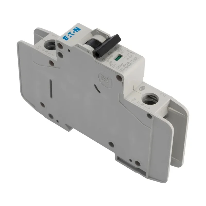 Eaton xEffect FAZ Miniature Circuit Breaker 1-Pole 20A Type C 415V AC 48V DC 10kA Breaking Capacity 102091 FAZ-C20/1-NA