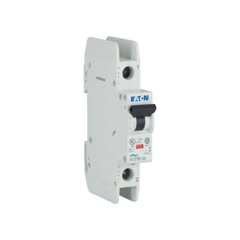 RS PRO xEffect FAZ Miniature Circuit Breaker, 1-Pole, 10A Current Rating, Type C Tripping 102087 FAZ-C10/1-NA