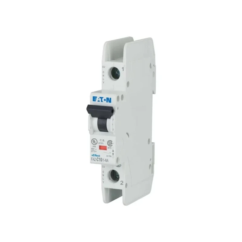 RS PRO xEffect FAZ Miniature Circuit Breaker, 1-Pole, 10A Current Rating, Type C Tripping 102087 FAZ-C10/1-NA