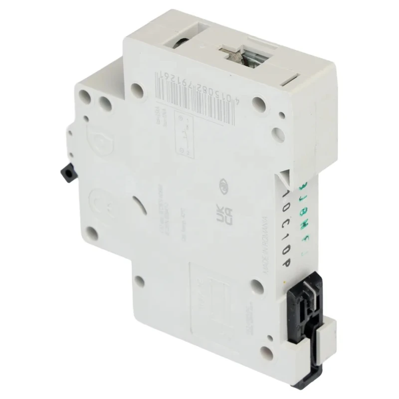 Eaton xEffect Miniature Circuit Breaker 1-Pole 10A Type C 125V DC 10 kA Breaking Capacity 279126 FAZ-C10/1-DC