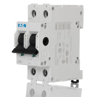 Eaton 2-Pole Surface Mount Isolator Switch, 100A, IP40, Screw Terminal, 415V 1 Phase IP40
