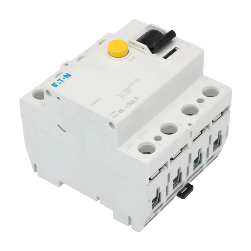 Eaton PFIM Series Residual Current Device 40A 4-Pole 30mA Type A 10kA Breaking Capacity 230V 400V 235439 PFIM-40/4/003-A-MW