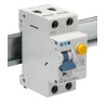 Eaton Residual Current Device PKNM Series 20A 2-Pole 30 mA Type C 10 kA 230V AC 236249 PKNM-20/1N/C/003-A-MW