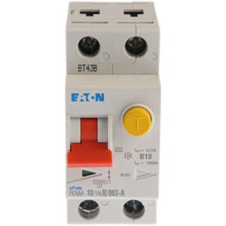 Eaton Residual Current Device 10A 2-Pole 30mA Type B 10kA Breaking Capacity 230V AC 236072 PKNM-10/1N/B/003-A-MW