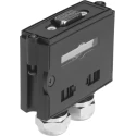 Festo Pneumatic Valve Connector Assembly NECA Series 26.4V DC 1A IP65 MS6-SV