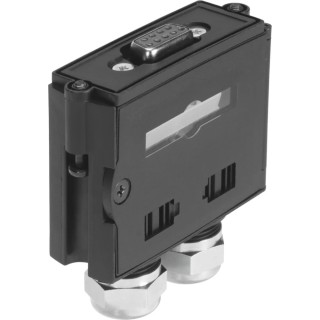 Festo Pneumatic Valve Connector Assembly NECA Series 26.4V DC 1A IP65 MS6-SV