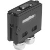 Festo Pneumatic Valve Connector Assembly NECA Series 26.4V DC 1A IP65 MS6-SV