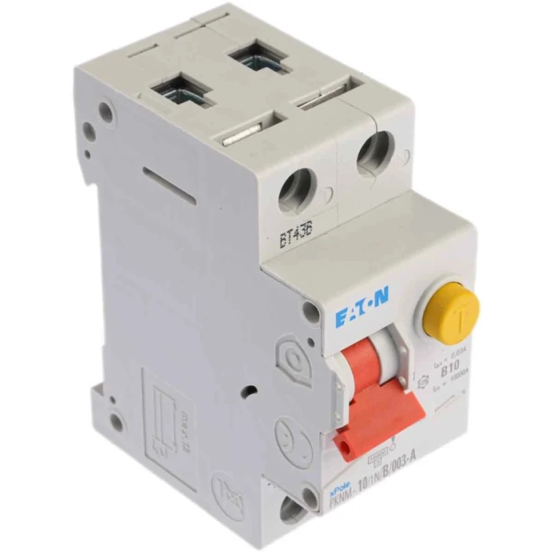 Eaton Residual Current Device 10A 2-Pole 30mA Type B 10kA Breaking Capacity 230V AC 236072 PKNM-10/1N/B/003-A-MW