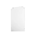 Rittal Sheet Steel Zinc Plated Enclosure Accessory 125mm Width, 135mm Length for Kx Terminal Boxes and Bus Enclosures 1560800