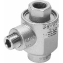 Festo Quick Exhaust Valve 10 bar Die Cast Zinc 1/4 in Male/Female Threaded SE-1/4-B