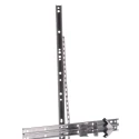 Rittal AX Series Stainless Steel Pole Clamp for Use with KX Series, AX 198 mm x 600 mm x 198 mm 2584100