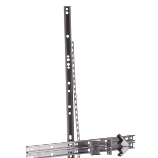 Rittal AX Series Stainless Steel Pole Clamp for Use with KX Series, AX 198 mm x 600 mm x 198 mm 2584100