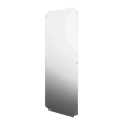 Rittal Sheet Steel Zinc Plated Enclosure Accessory 175 mm Width 585 mm Length for KX Terminal Boxes and Bus 1566800