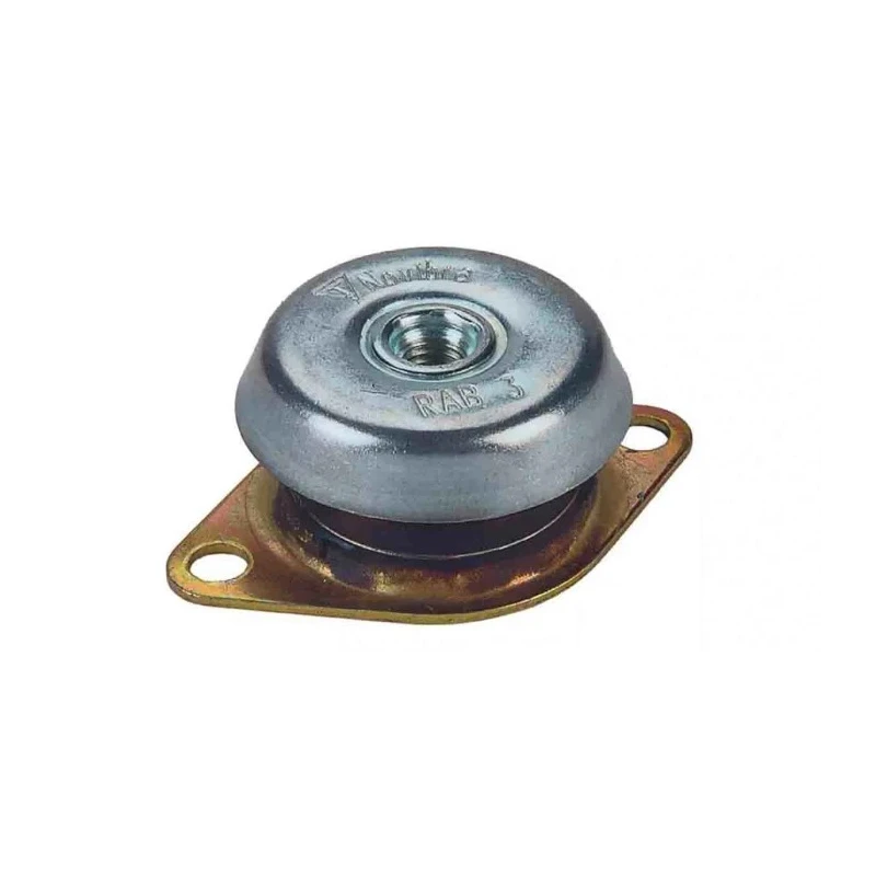 Trelleborg Round M12 Anti-Vibration Mount 130kg Compression, 12mm Bore, 63mm OD, 35mm H 10-00178