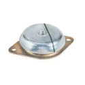 Trelleborg Circular M16 Anti-Vibration Mount with 450 kg Compression Load, 16mm Bore, 101 mm OD, 38 mm Height 10-00113