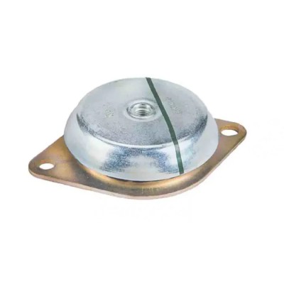Trelleborg Circular M16 Anti-Vibration Mount with 450 kg Compression Load, 16mm Bore, 101 mm OD, 38 mm Height 10-00113