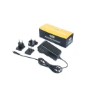 Okdo Interchangeable 5 Output Barrel AC/DC Adapter 20W 5V DC Output, 4A FJ-528H