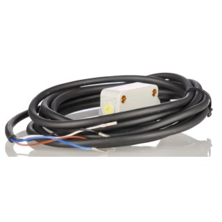 RS PRO Through Beam Photoelectric Sensor Block Style NPN NO/NC Output IP67, 10 m Detection Range IP67