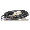 RS PRO Through Beam Photoelectric Sensor Block Style NPN NO/NC Output IP67, 10 m Detection Range IP67