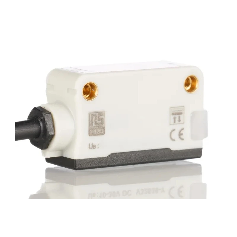 RS PRO Through Beam Photoelectric Sensor Block Type 10 m Detection Range IP67 Protection 30V DC 200mA Response Time 202-4445