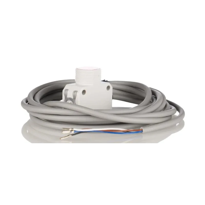 RS PRO Diffuse Reflection Barrel Photoelectric Sensor 0.3 m Detection Range PNP NO/NC Output IP67 IP67