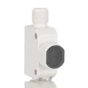 RS PRO Through Beam Photoelectric Sensor, Barrel Sensor, 20 m Detection Range, IP67, M18 Thread M12 Connector 202-4462