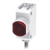 RS PRO Through Beam Photoelectric Sensor Barrel Style 20 m Detection Range NPN NO/NC Output IP67 IP Rated IP67