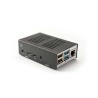 KKSB Aluminium Raspberry Pi Case in Black, Grey 7350001160627