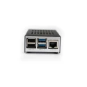 KKSB Aluminium Raspberry Pi Case in Black, Grey 7350001160627