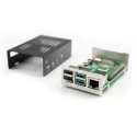 KKSB Aluminium Raspberry Pi Case in Black, Grey 7350001160627
