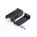KKSB Aluminium Raspberry Pi Case Black 92 mm Length x 75 mm Width x 40 mm Height 110221B