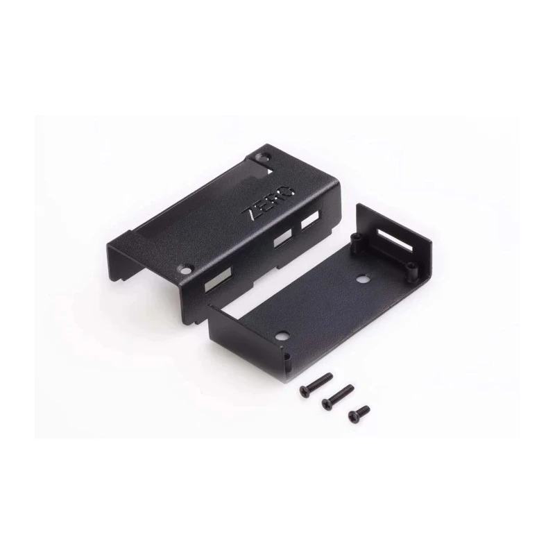 KKSB Aluminium Raspberry Pi Case Black 92 mm Length x 75 mm Width x 40 mm Height 110221B