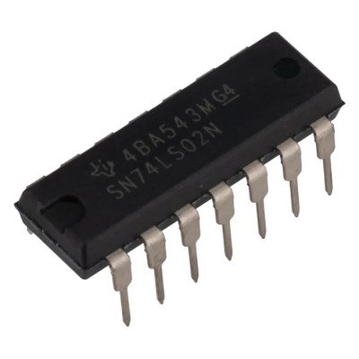 Texas Instruments 4 2-Input NOR Logic Gate 14-Pin PDIP SN74LS02N