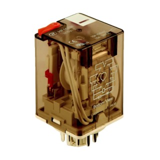 Hongfa Europe GMBH Power Relay 3PDT, 120V AC Coil Voltage, 10A Switching Current, Silver Alloy Contacts HF10FH120D3ZDT