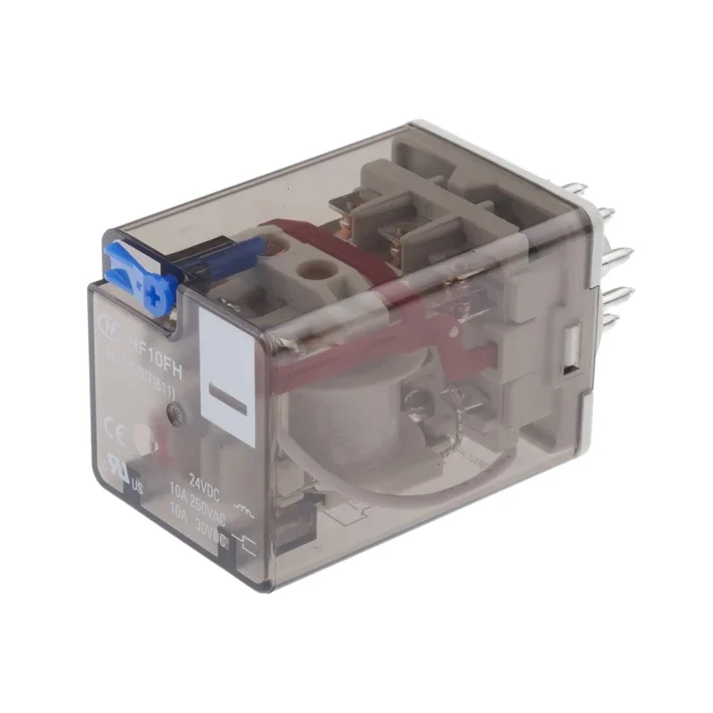 Hongfa Europe GMBH Power Relay 24V DC Coil 10A Switching Current 3PDT HF10FH024D3ZDT