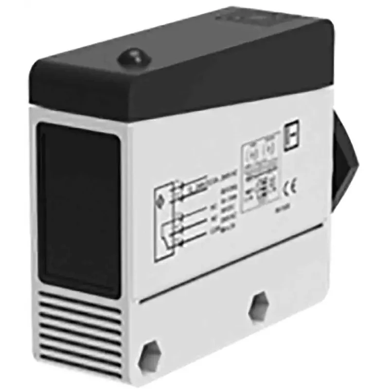 RS PRO Polarised Retro Reflection Photoelectric Sensor, Block Style, 12 m Detection Range, PNP NO/NC Output, Protection IP67