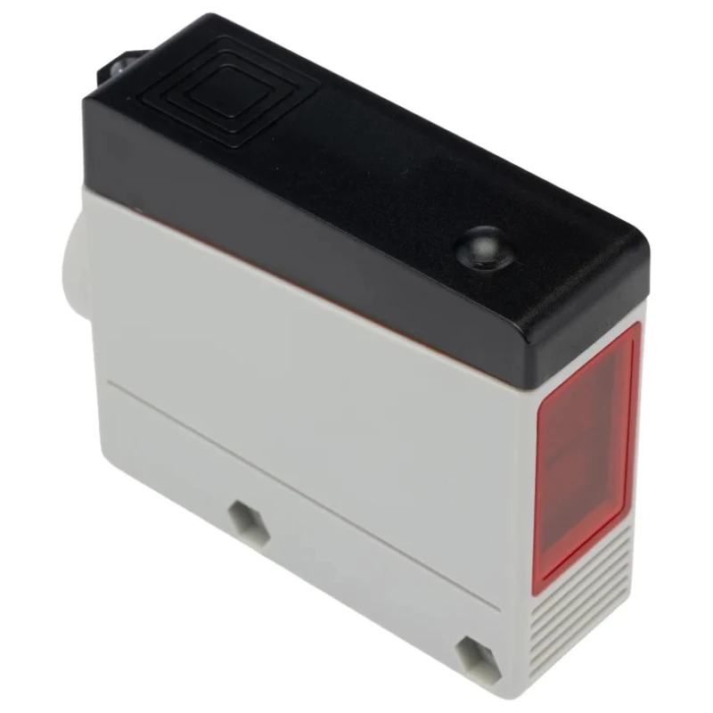 RS PRO Polarised Retro Reflection Photoelectric Sensor, Block Style, 12 m Detection Range, Relay Output, IP67, Model 202-5459