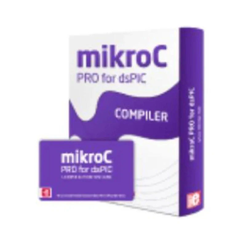 MikroElektronika mikroC PRO Compiler Software for dsPIC Windows 7, 8, XP, 10, Vista MIKROE-1950