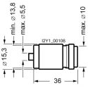 Siemens 20A 400V D02 Ceramic Body Neozed Fuse, Quick-Acting, 50kA Breaking Capacity 5SE2320