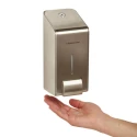Kimberly Clark Stainless Steel Manual Soap Dispenser 1L Wall Mountable for Aquarius 8973