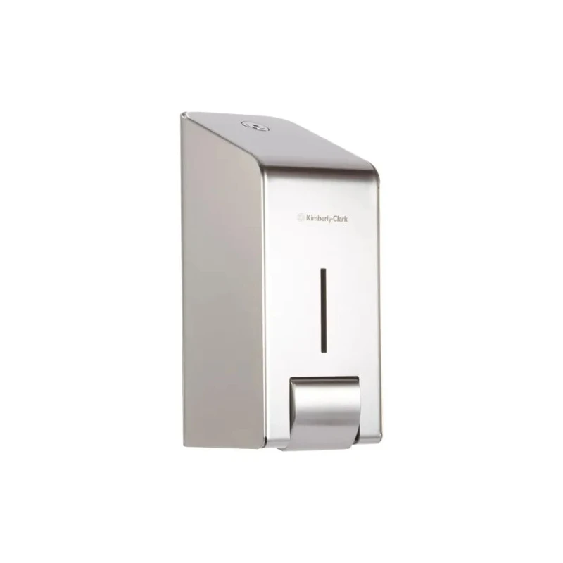 Kimberly Clark Stainless Steel Manual Soap Dispenser 1L Wall Mountable for Aquarius 8973