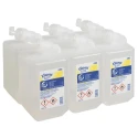 KLEENEX Gel Hand Sanitiser Cassette 1 L Pack of 6, Unscented, Alcohol-Based Rapid Hygiene 6382MPN