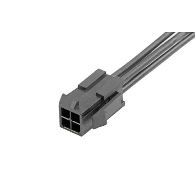 Molex Wire to Board Cable 4 Way Male Micro-Fit 3.0 to 4 Way Male Micro-Fit 3.0, 150 mm Length, Nylon Jacket, 300V 2147572041