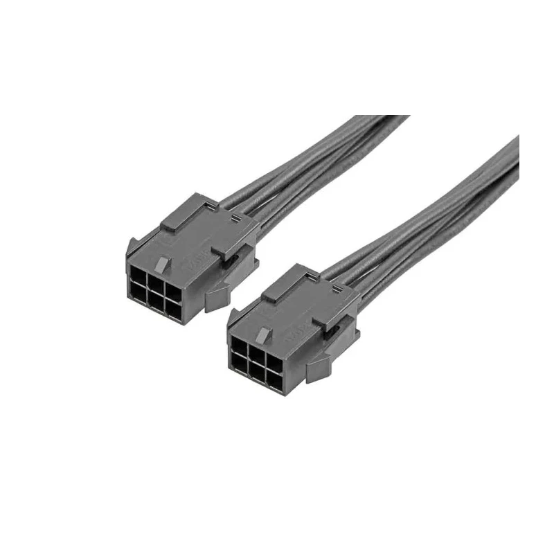 Molex 6 Way Male Micro-Fit 3.0 to 6 Way Male Unterminated Wire to Board Cable, 300 mm 2147582062
