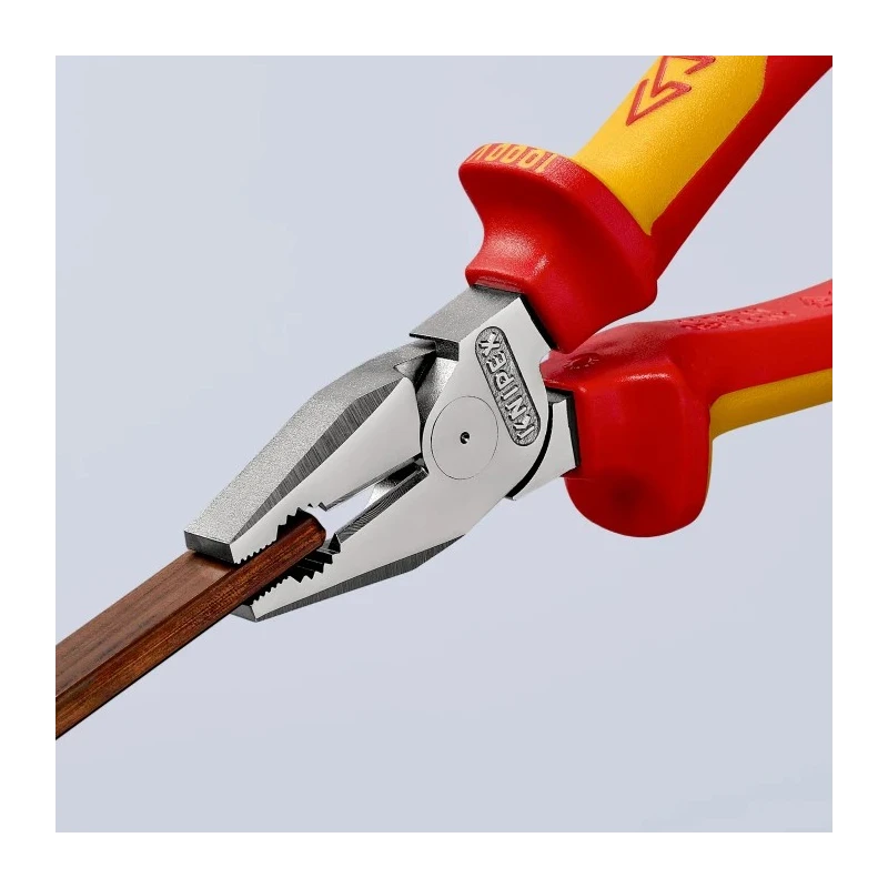 Knipex Combination Plier 200mm Overall VDE 1000V Certified Insulated Comfort Grip 02 06 200